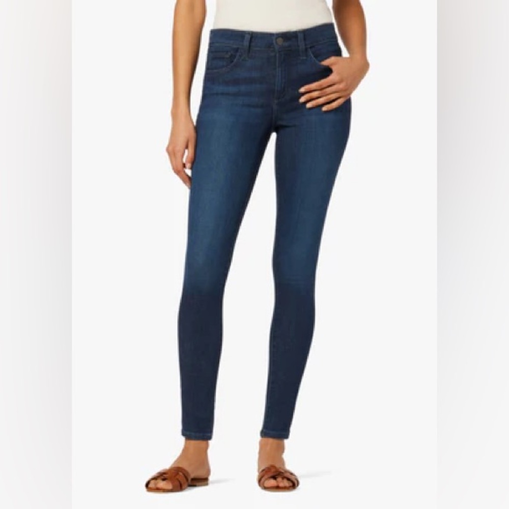 Joe’s Jeans Selma Flawless Iconic Mid Rise Skinny Ankle Stretch Denim Jean Sz 25